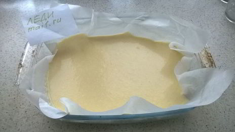 кокосово-лимонный пирог