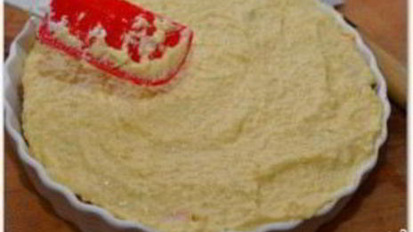 миндальный пирог с абрикосами