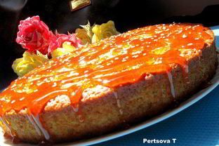 Морковный пирог