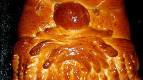 новогодний пирог дед мороз