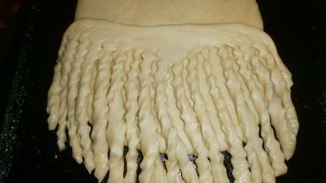 новогодний пирог дед мороз