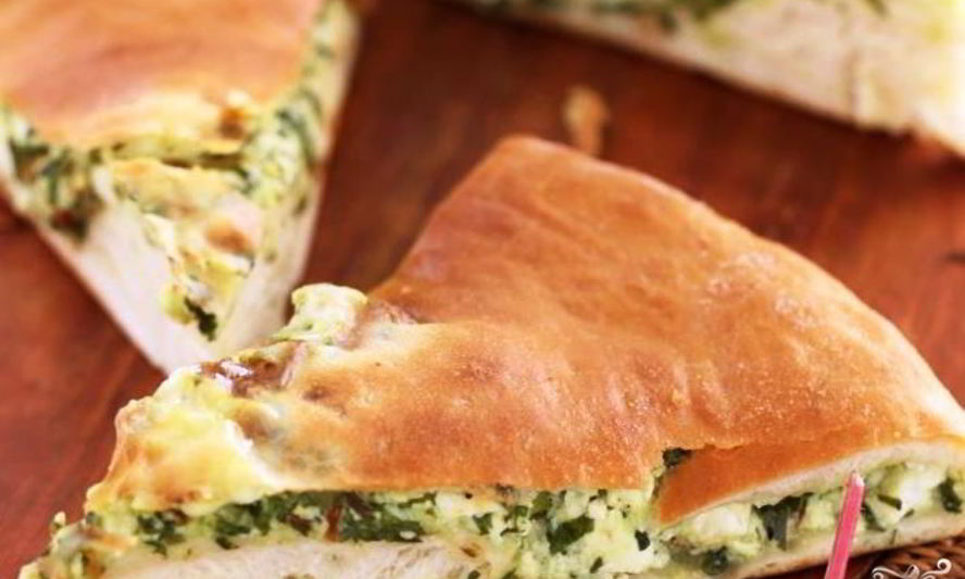 Рецепт осетинский пирог со свекольной ботвой и сыром