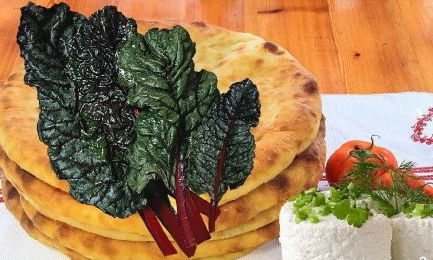Рецепт осетинский пирог со свекольной ботвой