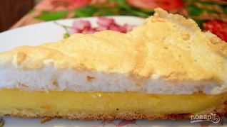 Открытый пирог с творогом Улыбка ангела