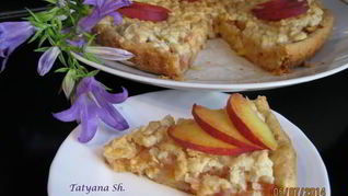 Персиковый пирог