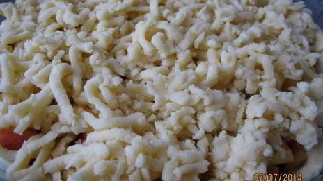 персиковый пирог