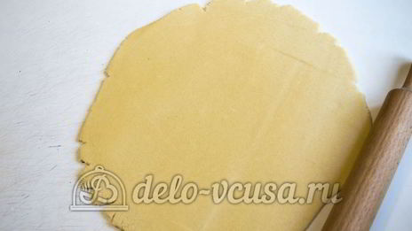 песочный пирог с вареньем