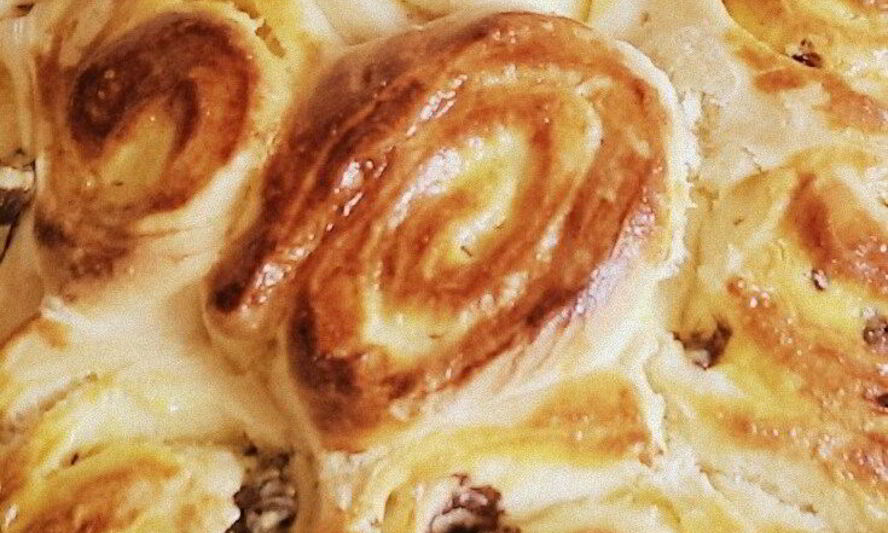 Рецепт пирог из булочек бриошь с кремом патисьер