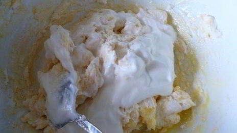 пирог малина в облаках