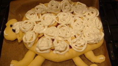 пирог новогодний символ