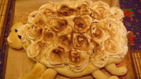 пирог новогодний символ