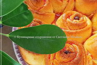 Пирог Розовый букет