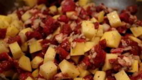 пирог с бараниной и картошкой