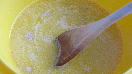 пирог с брусникой и сметаной