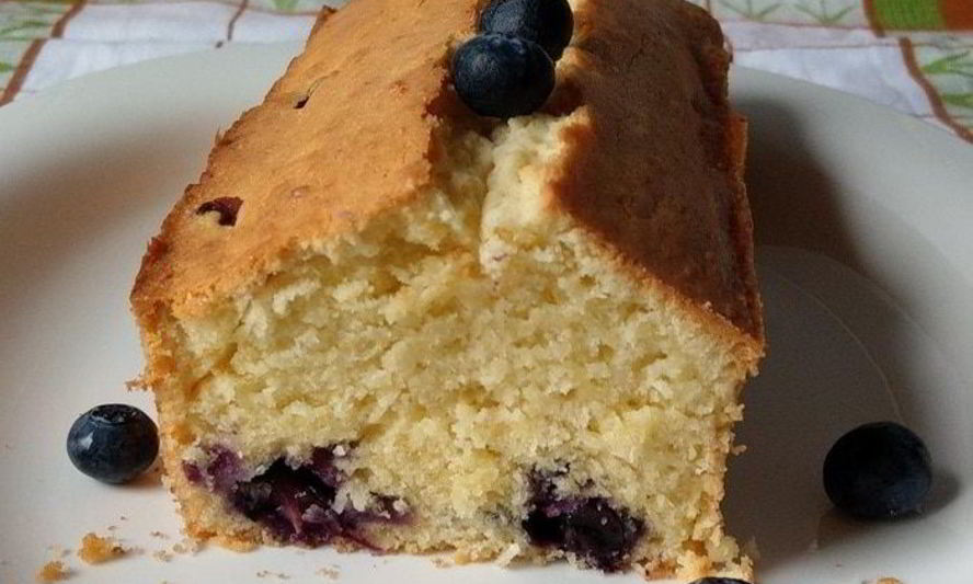 Рецепт пирог с черникой