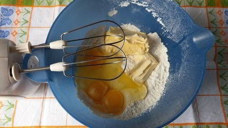 пирог с черникой