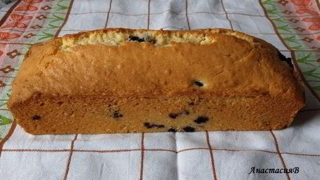 пирог с черникой