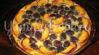 Пирог с ежевикой