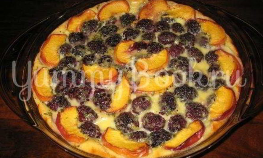 Рецепт пирог с ежевикой