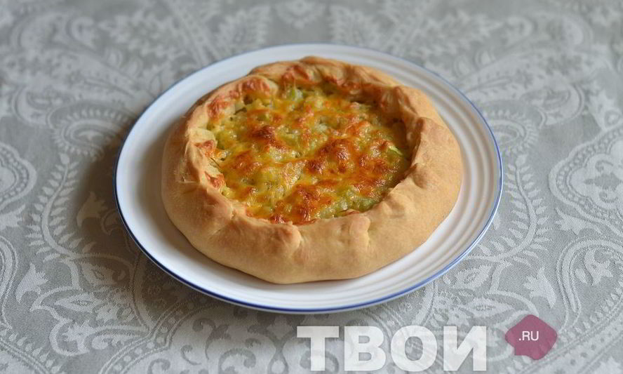 Рецепт пирог с кабачками
