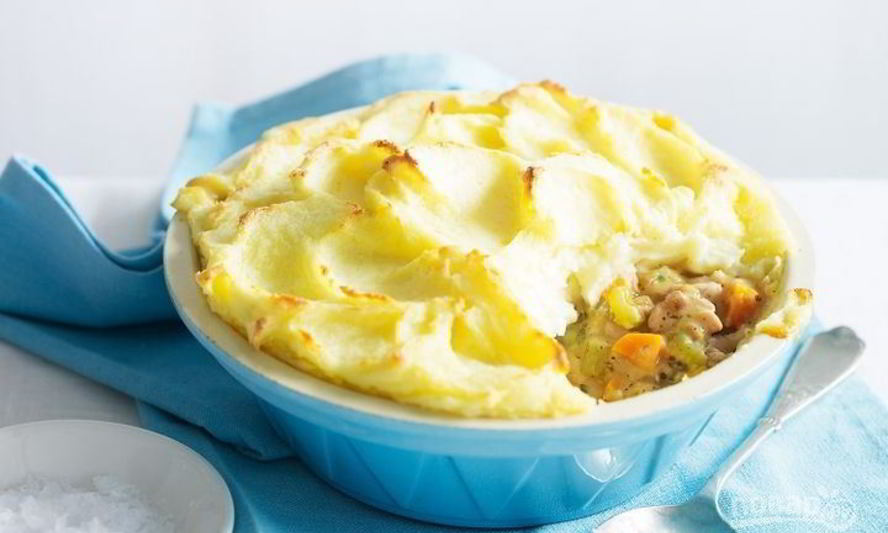 Рецепт пирог с курицей и картошкой