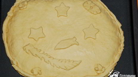 пирог с курицей и рисом