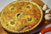 Пирог с курицей и шампиньонами