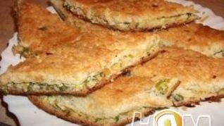 Пирог с луком