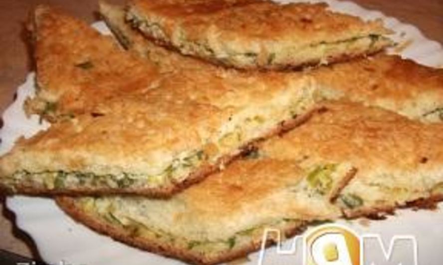 Рецепт пирог с луком