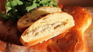 Пирог с сельдью