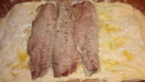 пирог с сельдью