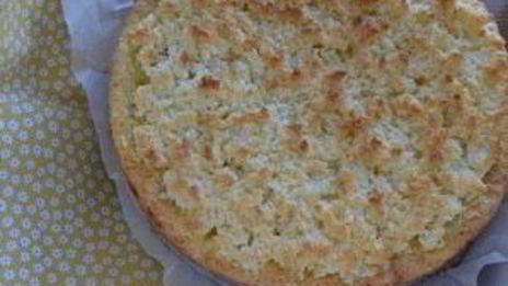 пирог с творогом и ананасами