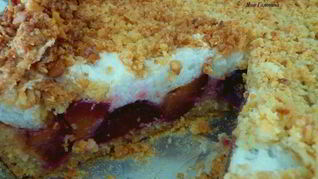 Пирог сливовый