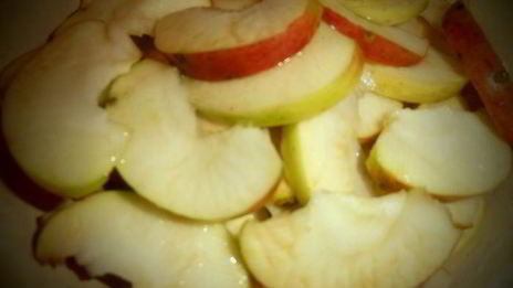 пирог яблочный с сыром