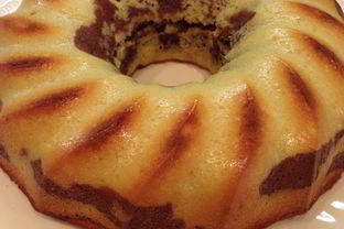 Пирог Зебра на мацони