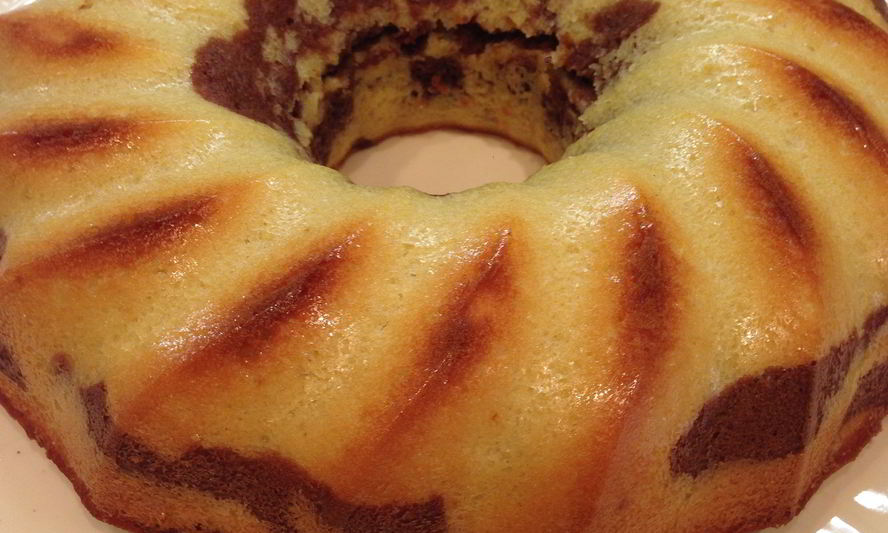 Рецепт пирог зебра на мацони