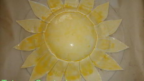 пирог золотой подсолнух