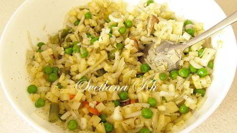 постный пирог с картофелем на томатном соке