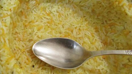 рисовый пирог со скумбрией