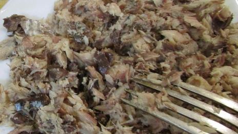 рисовый пирог со скумбрией