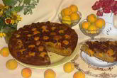 Ржаной пирог с абрикосами