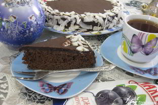 Шоколадный пирог Рождественский вечер