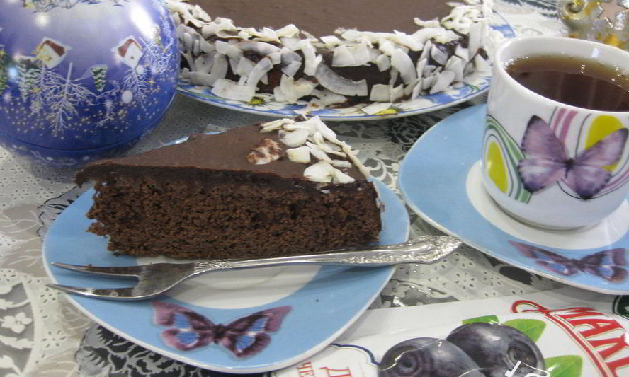 Рецепт шоколадный пирог рождественский вечер