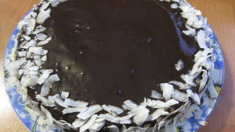 шоколадный пирог рождественский вечер