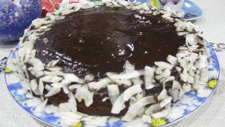 шоколадный пирог рождественский вечер