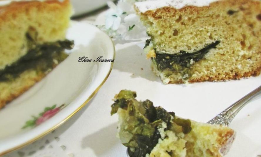 Рецепт сладкий щавелевый пирог