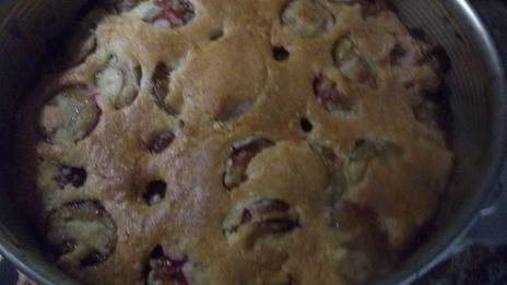 сливовый пирог