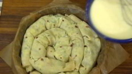 сырный пирог в лаваше