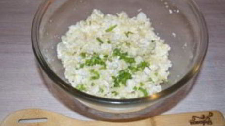 творожный пирог с картошкой