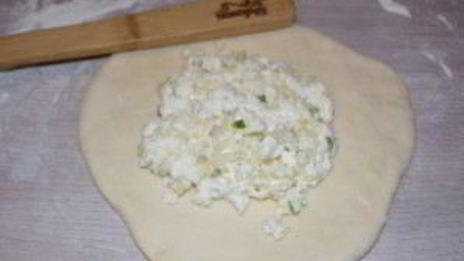 творожный пирог с картошкой